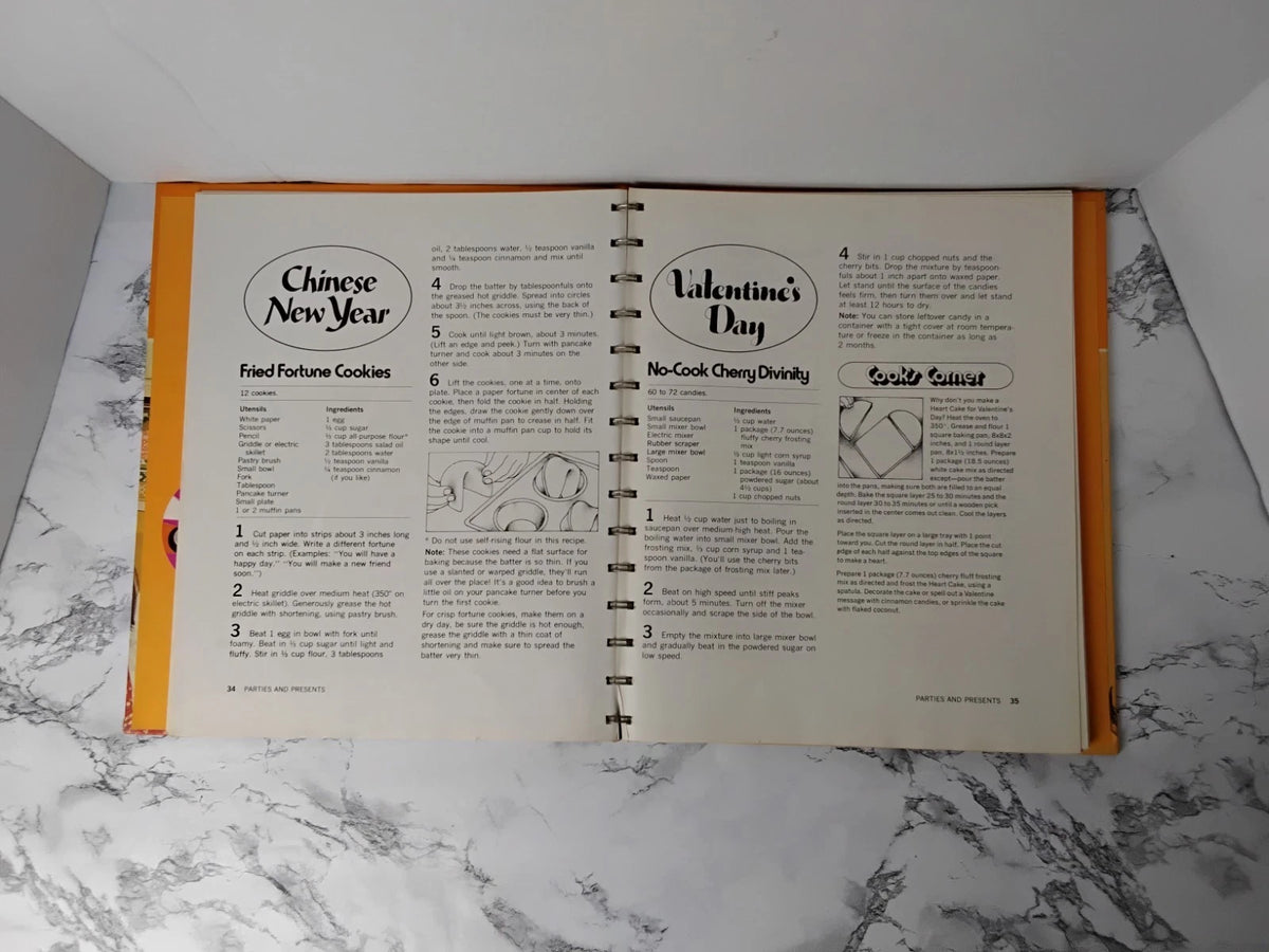 Vintage 1975 1st Printing Betty Crocker's Cookbook for Boys & Girls