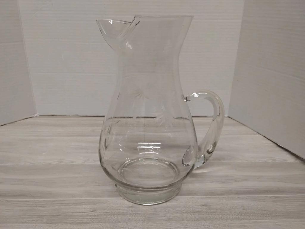 Vintage Princess House "Heritage" Pattern Cut Crystal Water / Iced Beverage
