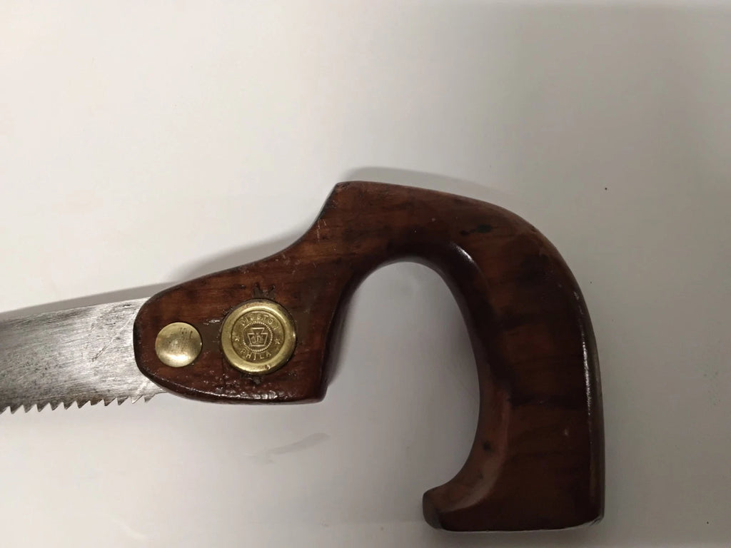 Antique Henry Disston Keyhole Saw Restored Pre-Civil War 1845-1860 Keystone