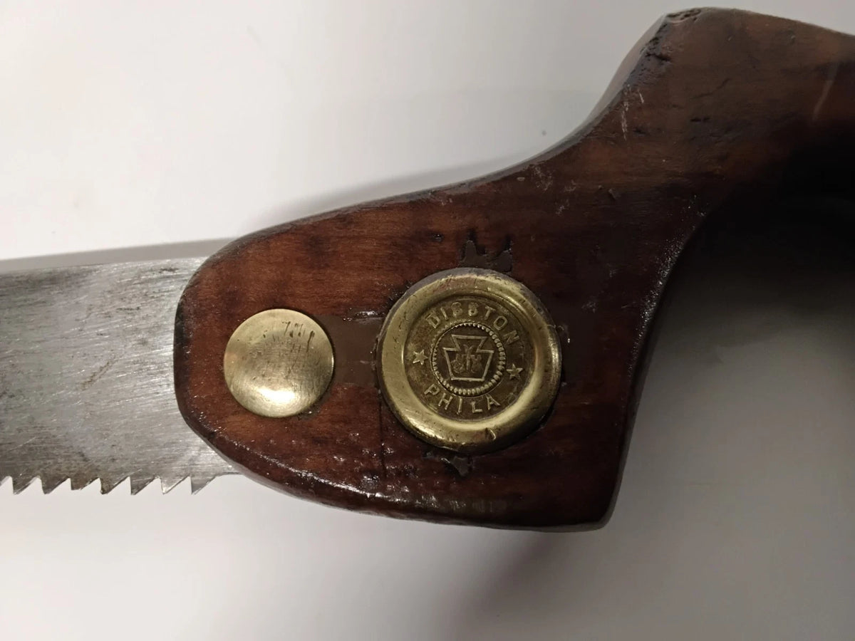 Antique Henry Disston Keyhole Saw Restored Pre-Civil War 1845-1860 Keystone