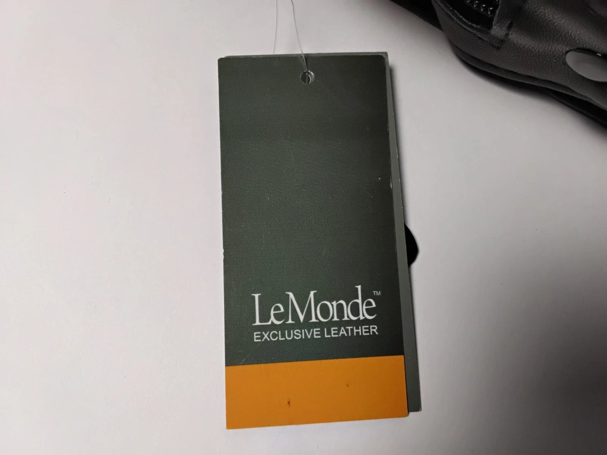 New Le Monde Leather Purse With Tags