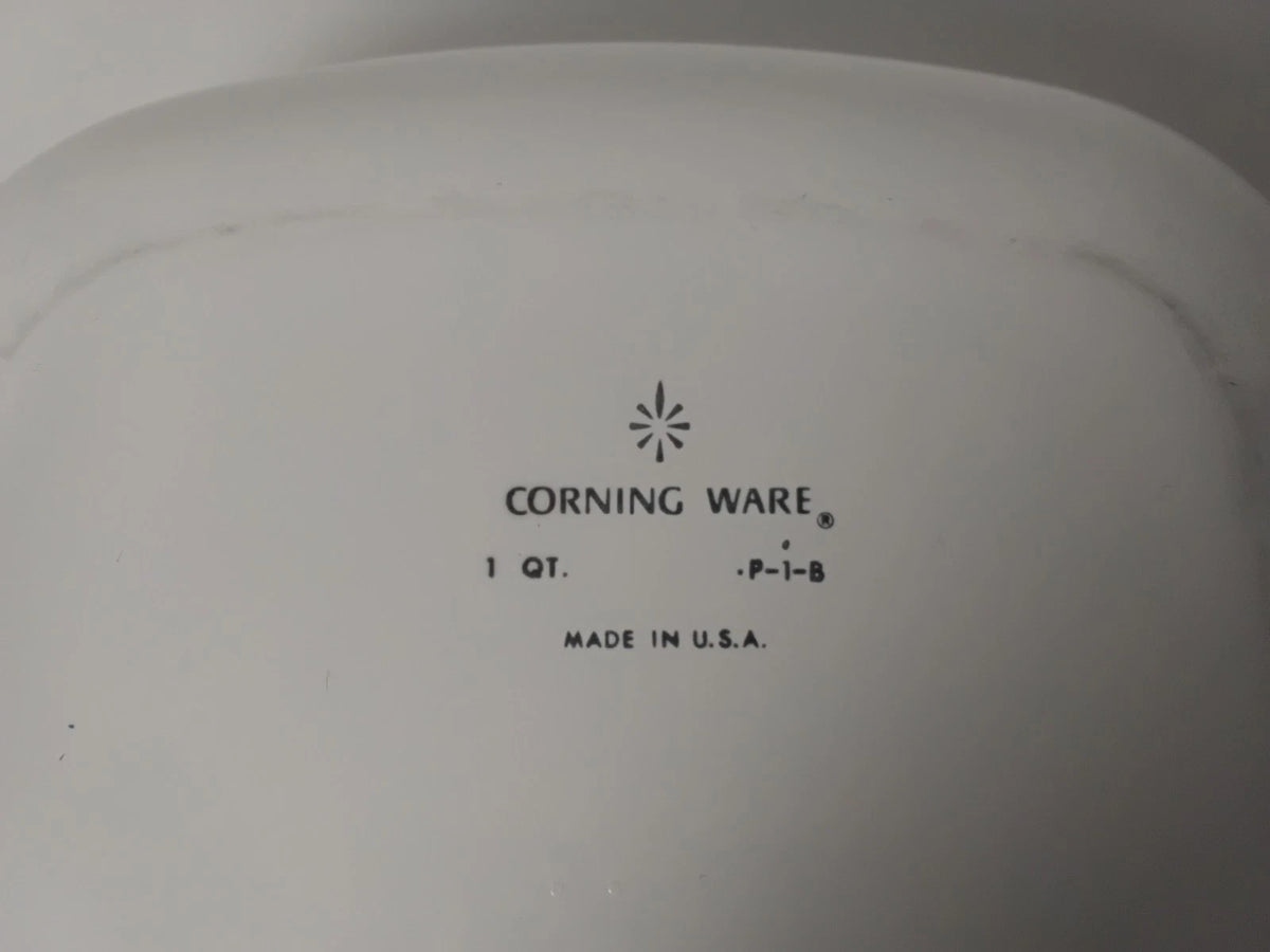Blue Flower Corning Ware P-1-B