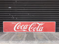 Vintage 1970s 3 Sided Coca Cola Sign
