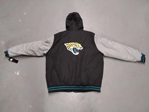 2XL Jacksonville Jaguars Zip Up Hoddie With NFL Tag