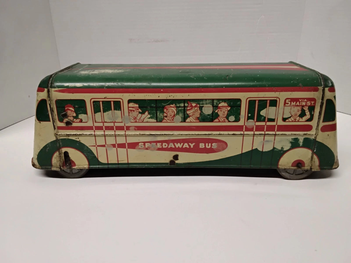 Antique 1930's Wolverine Toy Company Bus