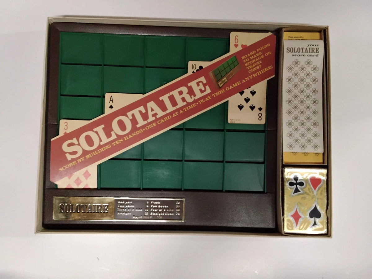 1973 Milton Bradley Lucille Ball SOLOTAIRE Card Game Complete Set