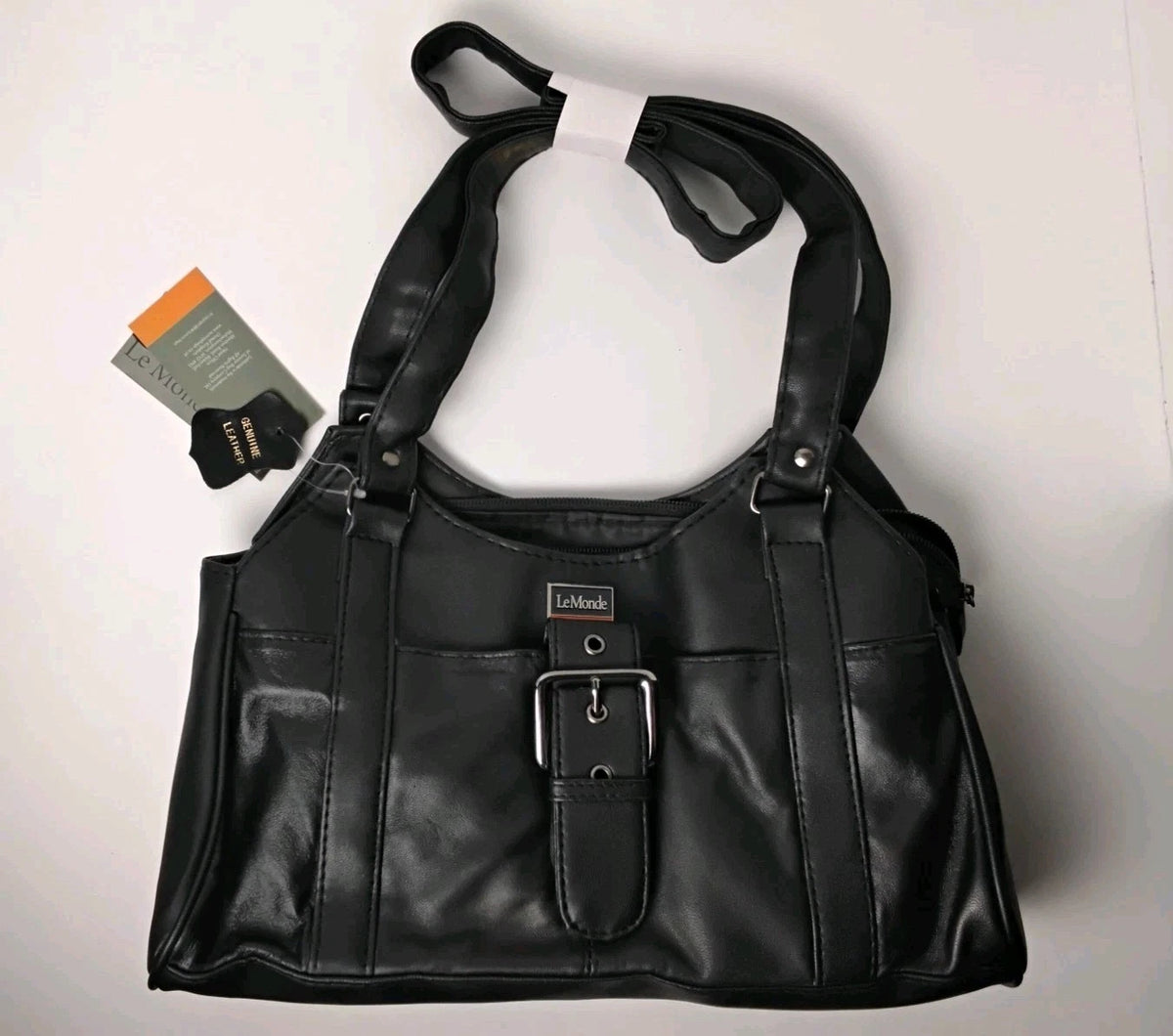 New Le Monde Leather Purse With Tags And Wrapping