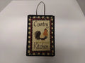 Jo Moulton Country Kitchen Slate Sign Rooster Hen Plaque Farmhouse Decor