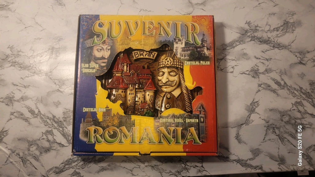 Bran Castle Dracula Transylvania Souvenir Wall Plaque
