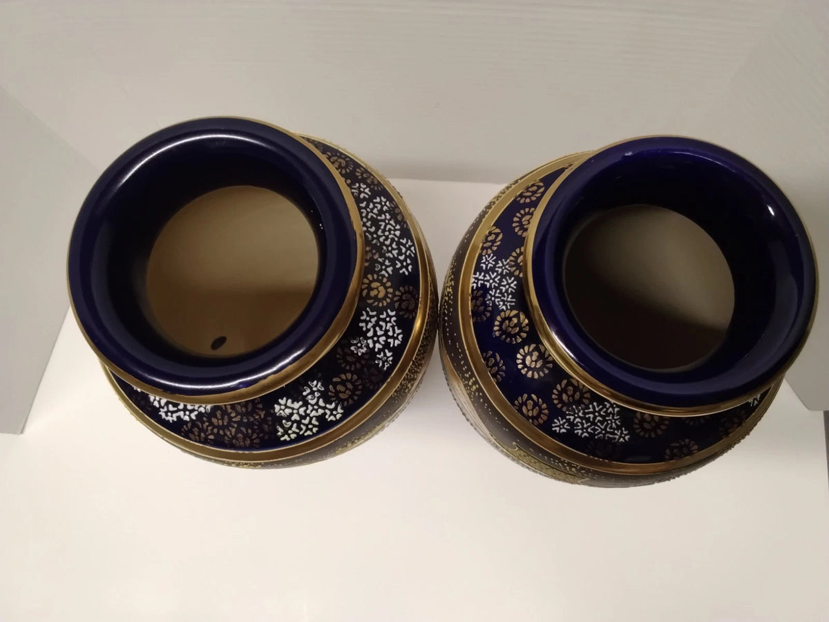 Early 20th Century Japanese Satsuma Vases