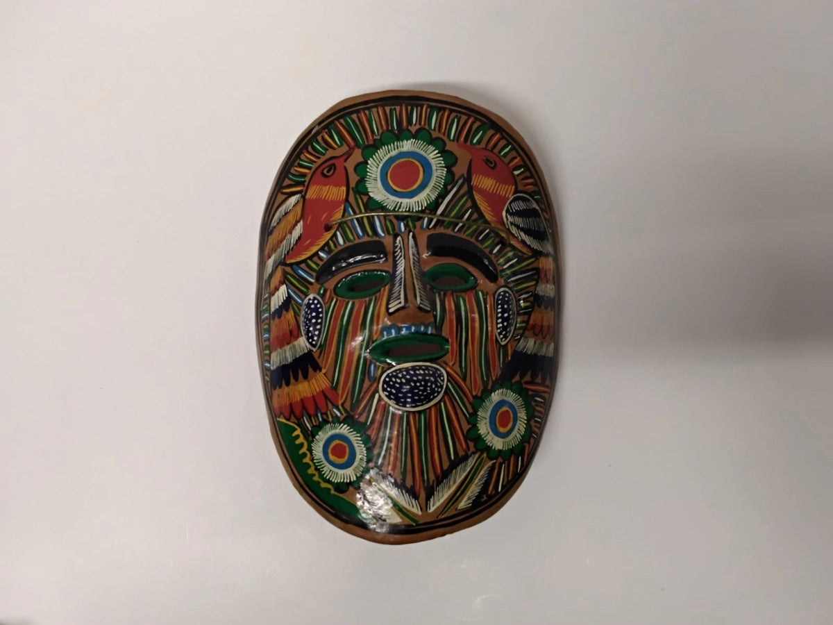 Mexican Folk art: Mexican Decorative Pottery Mask