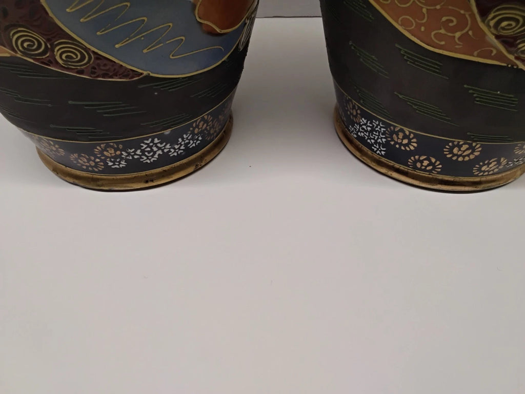 Early 20th Century Japanese Satsuma Vases