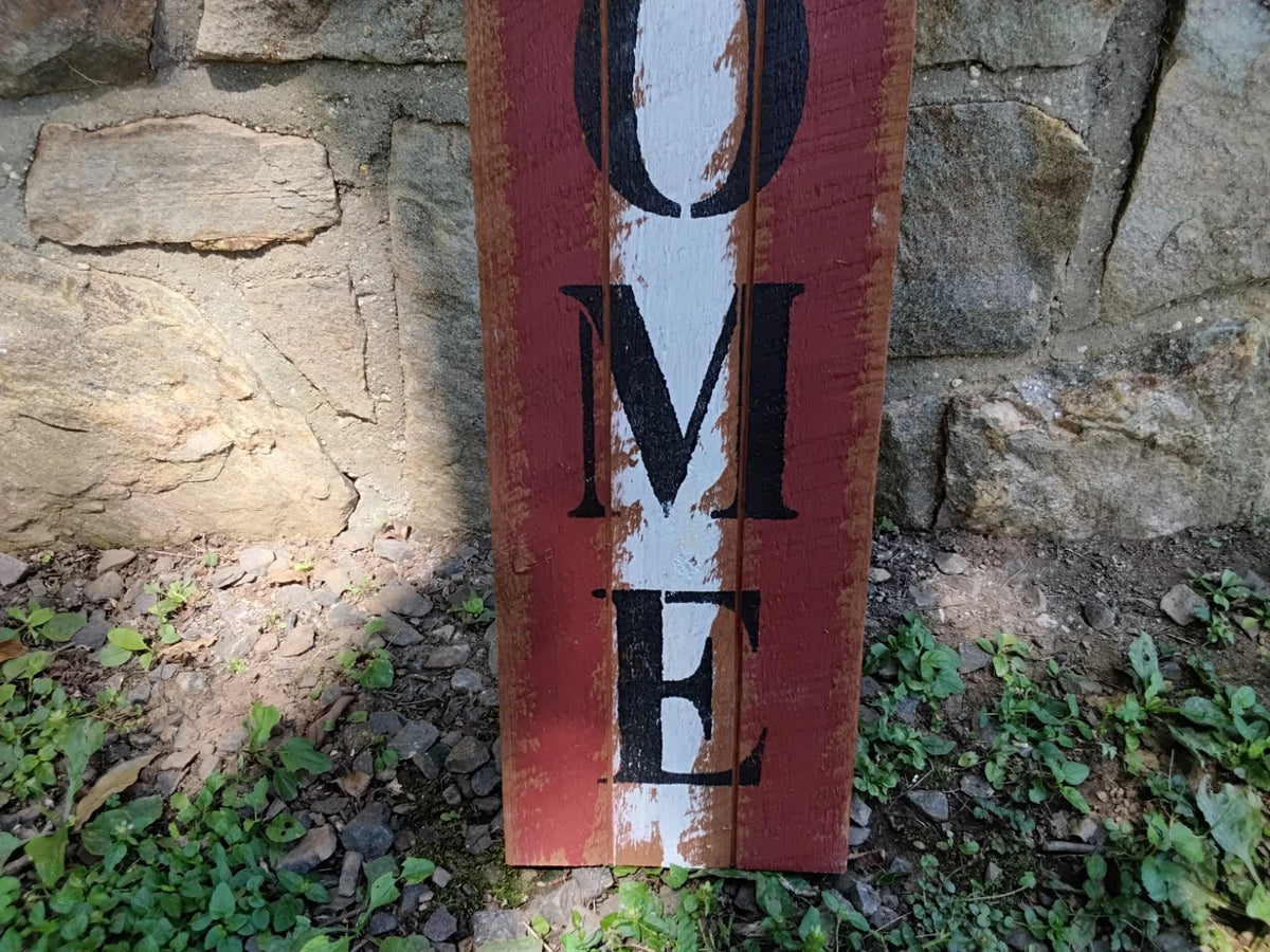 Rustic Front Door Welcome Sign