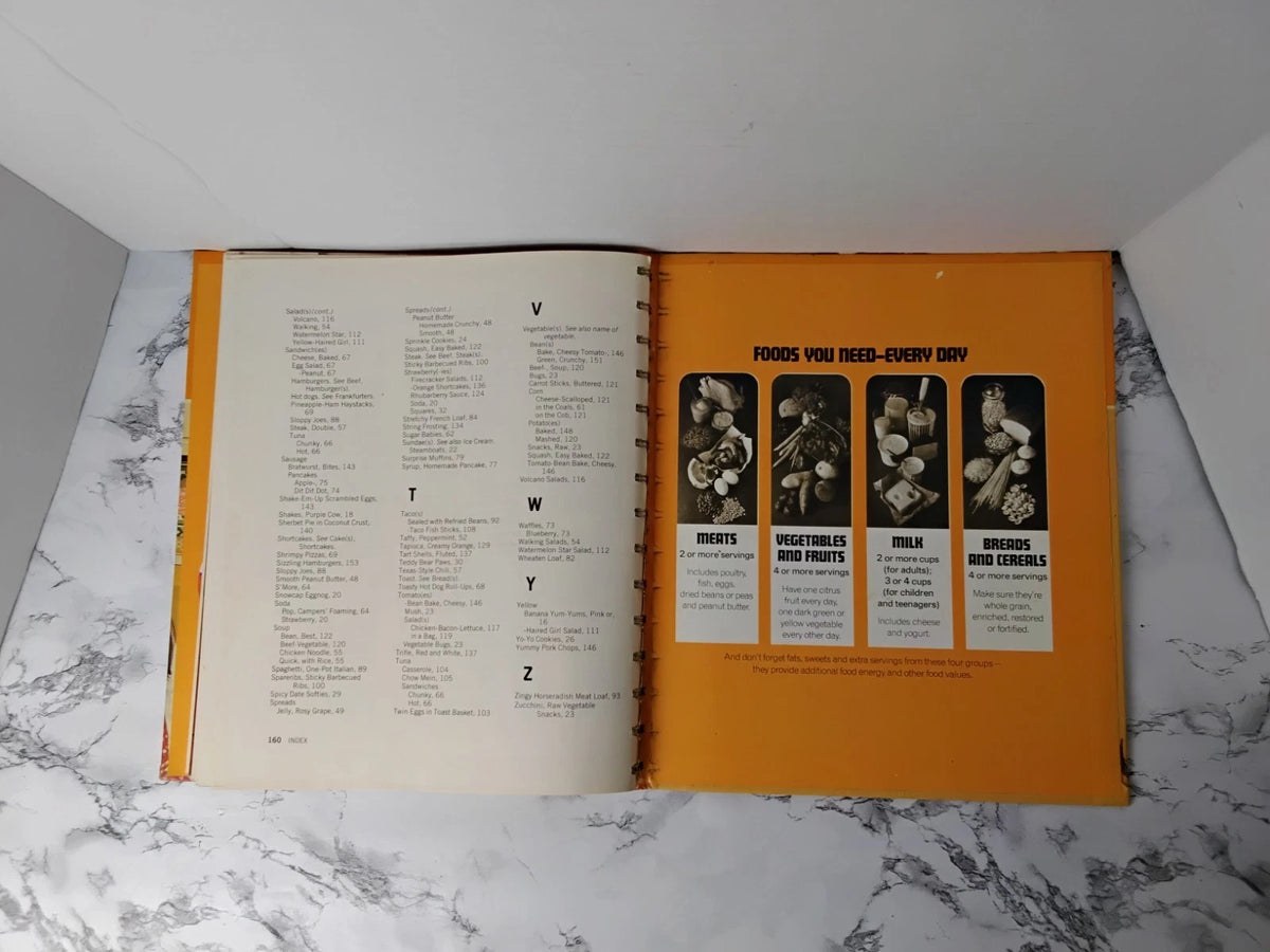 Vintage 1975 1st Printing Betty Crocker's Cookbook for Boys & Girls