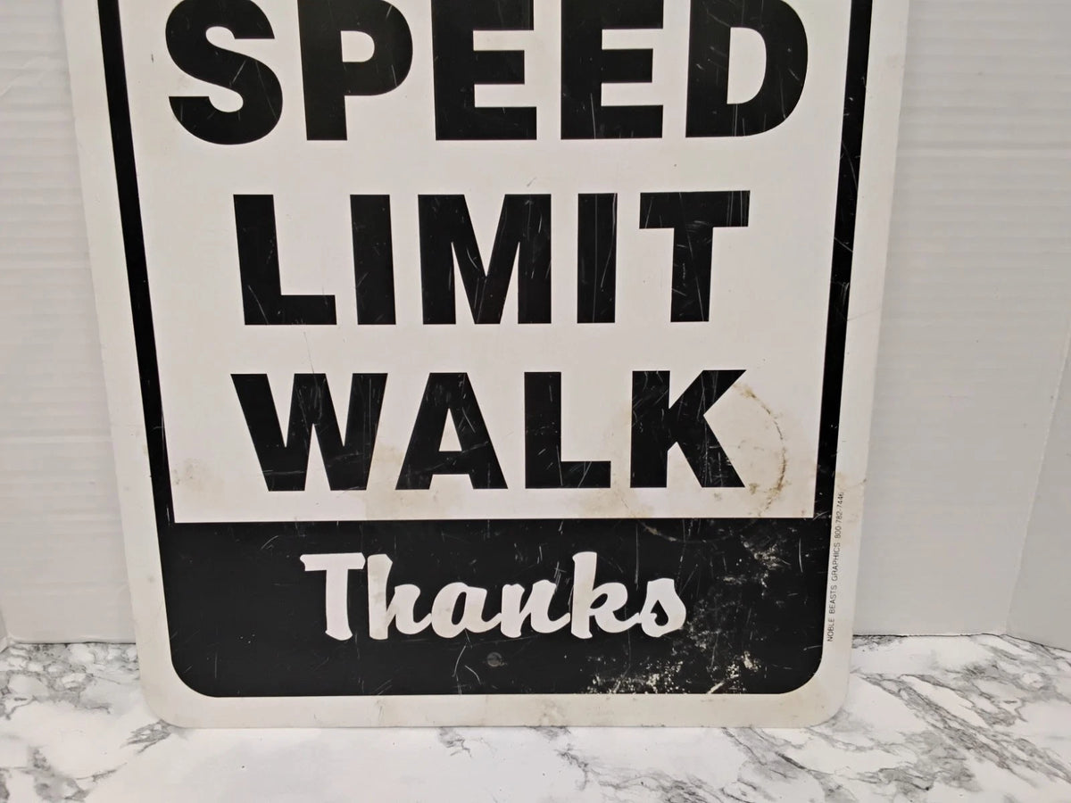 Aluminum Horses Welcome Speed Limit Barn Stable Decor