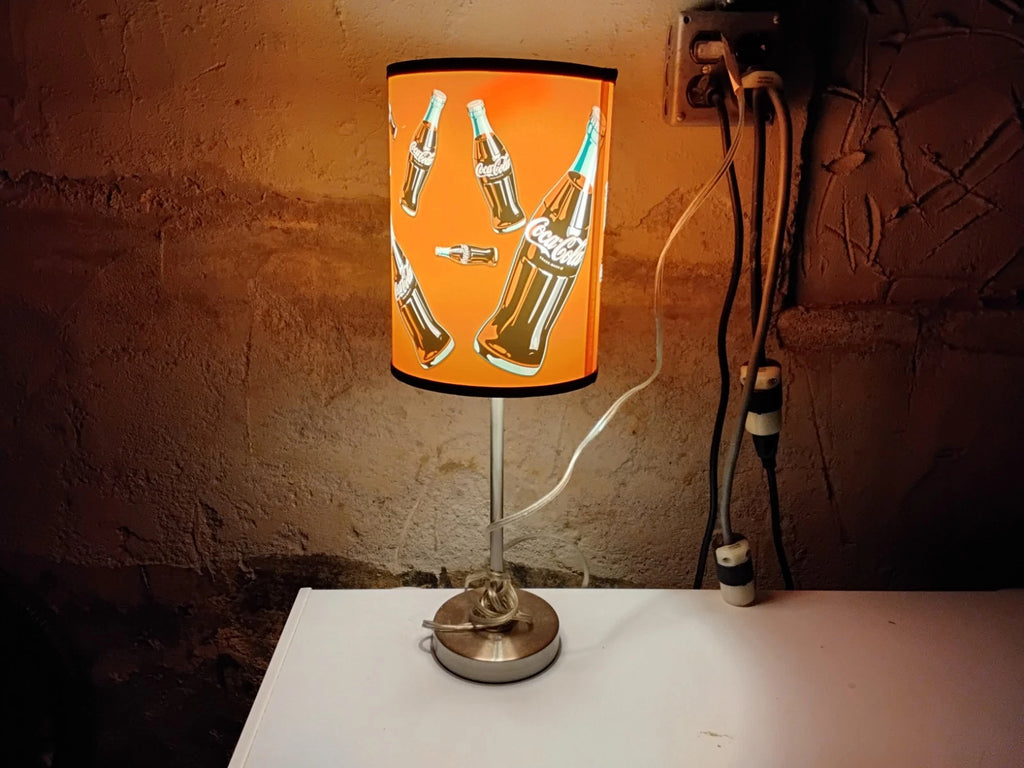 Vintage Coca Cola Desk  Lamp