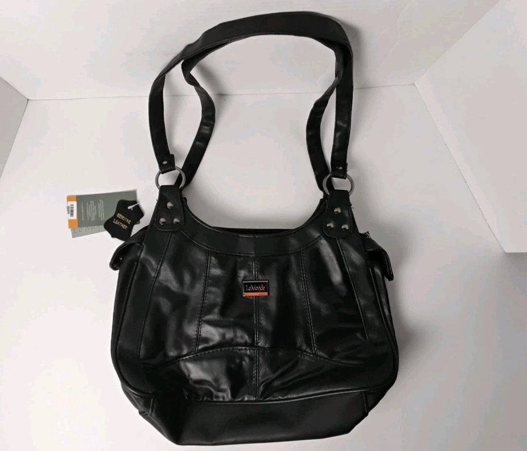 New Le Monde Leather Purse With Tags