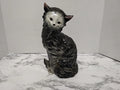 Vintage MCM Wales Japan Ceramic Cat Statue Figurine