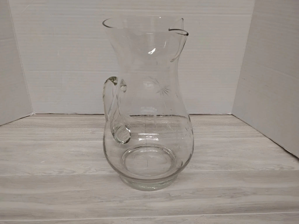 Vintage Princess House "Heritage" Pattern Cut Crystal Water / Iced Beverage