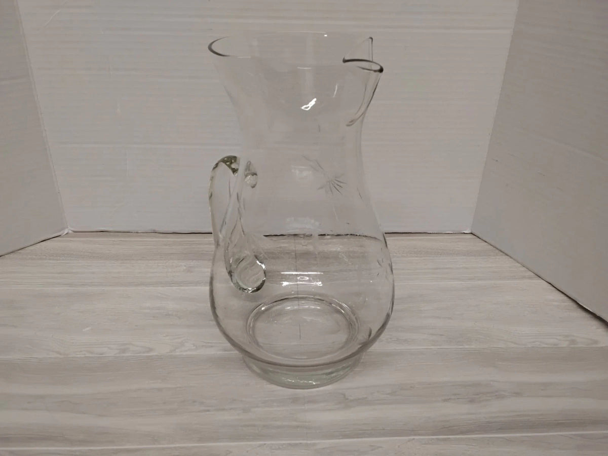 Vintage Princess House "Heritage" Pattern Cut Crystal Water / Iced Beverage