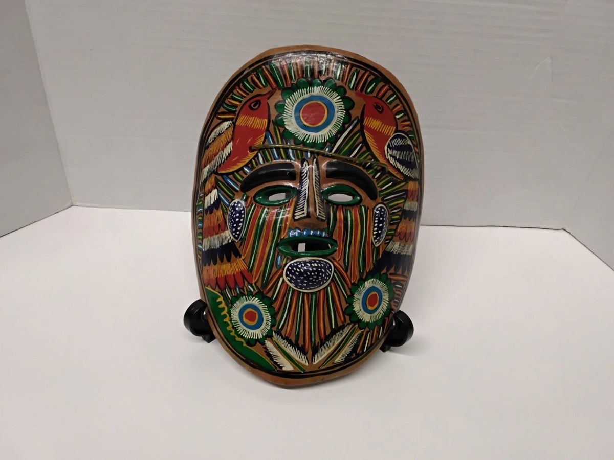 Mexican Folk art: Mexican Decorative Pottery Mask