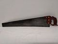 Antique Henry Disston & Sons D-8 Handsaw, Let-In Handle, C. 1890s-1920