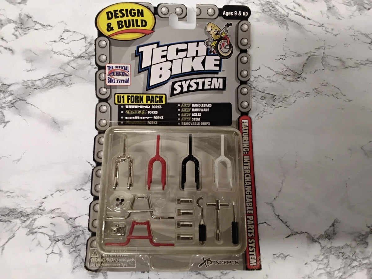 Vintage 2000 X Concepts Tech Bike System Accessory Pack Lot - Fork,...
