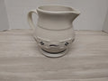 Vintage Longaberger Pottery Woven Traditions Blue Pitcher 1 Quart 32 oz