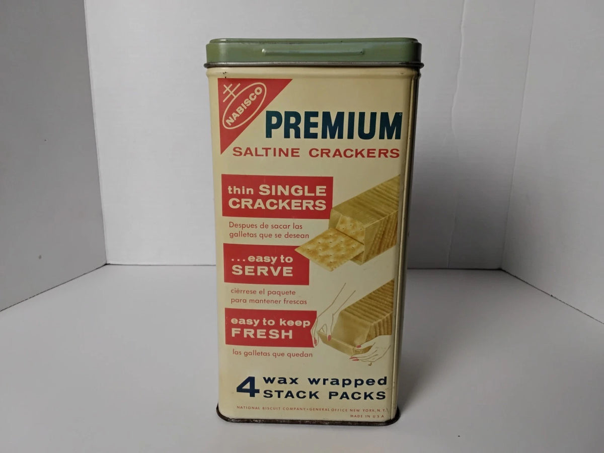 Vintage Nabisco Saltine Cracker Tin