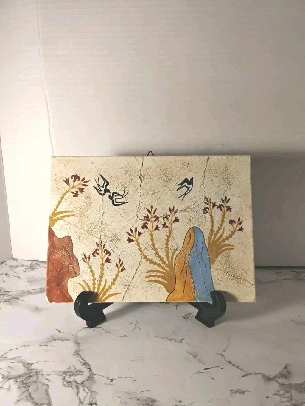 Spring Fresco Souvenir Wall Plaque