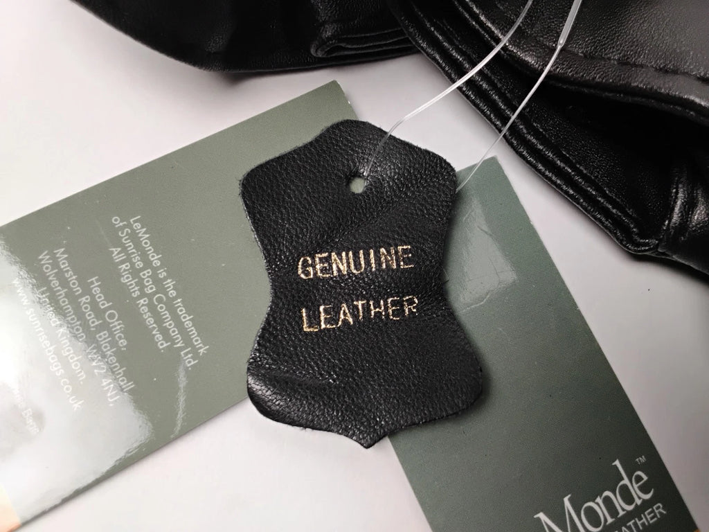 New Le Monde Leather Purse With Tags And Wrapping