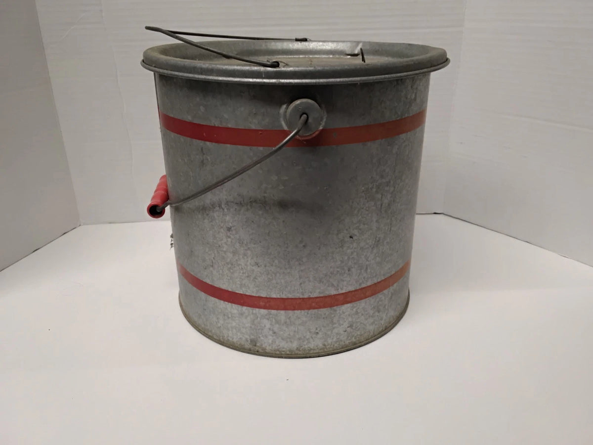 Antique 1950s Live Bait/ Minnow Bucket