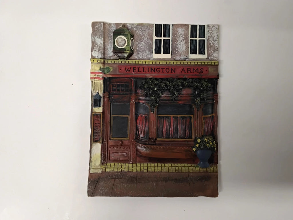 London Store Fronts Wall Plaque