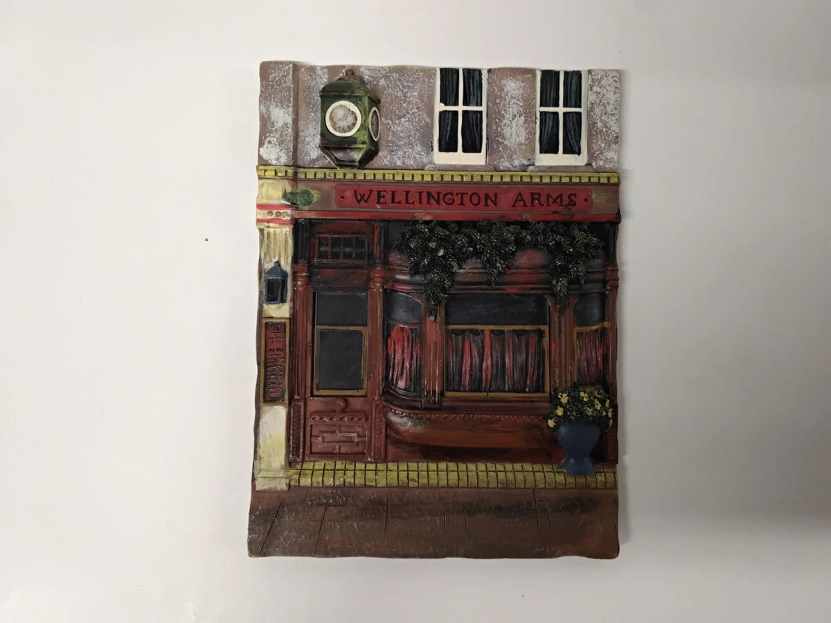 London Store Fronts Wall Plaque