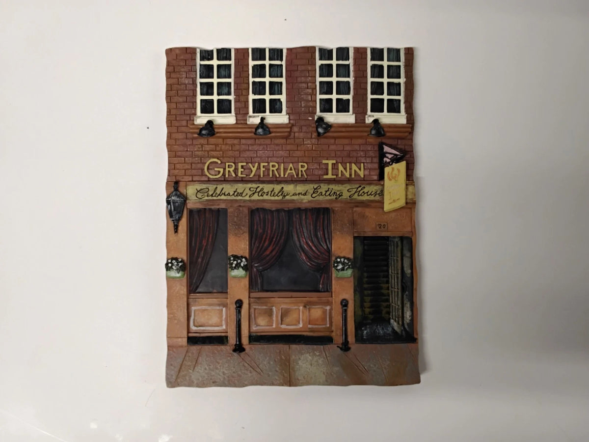 London Store Fronts Wall Plaque