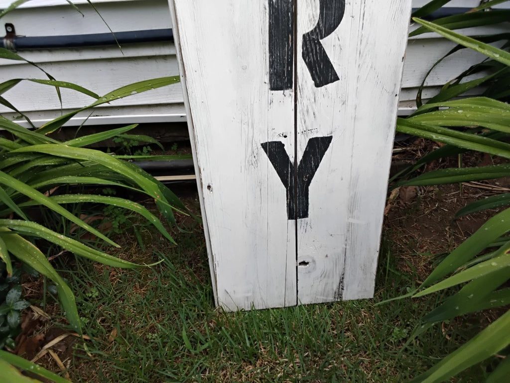 Barn Find-Antique Wooden Bakery Sign Farmhouse Decor