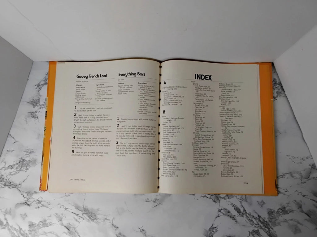 Vintage 1975 1st Printing Betty Crocker's Cookbook for Boys & Girls