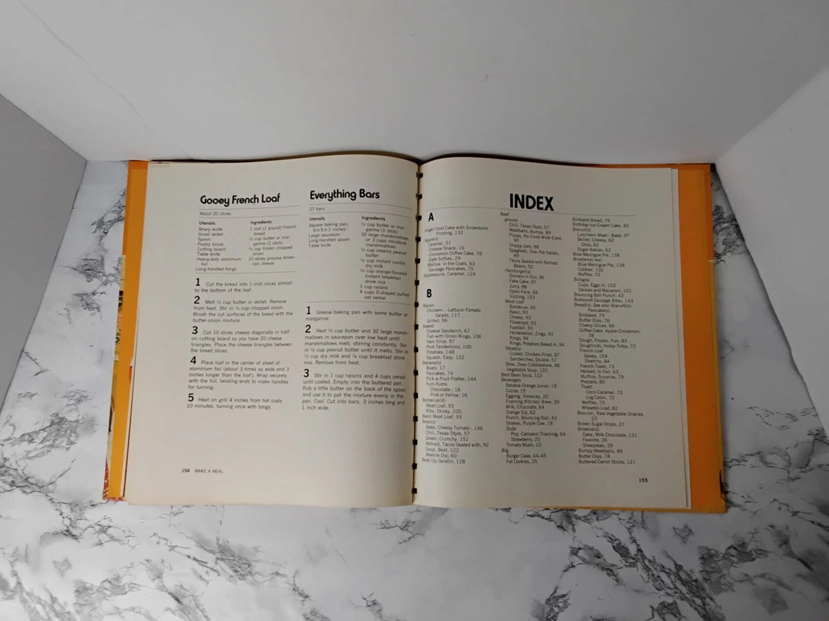 Vintage 1975 1st Printing Betty Crocker's Cookbook for Boys & Girls