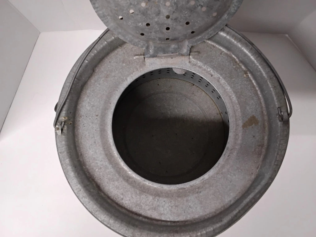 Antique 1950s Live Bait/ Minnow Bucket