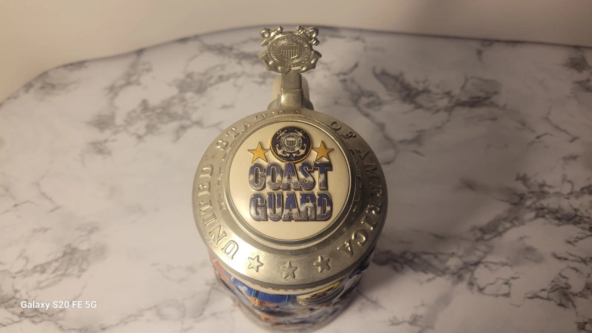 2000 U.S Coast Guard Stein Collector Edition Anheuser Busch Beer Stein New