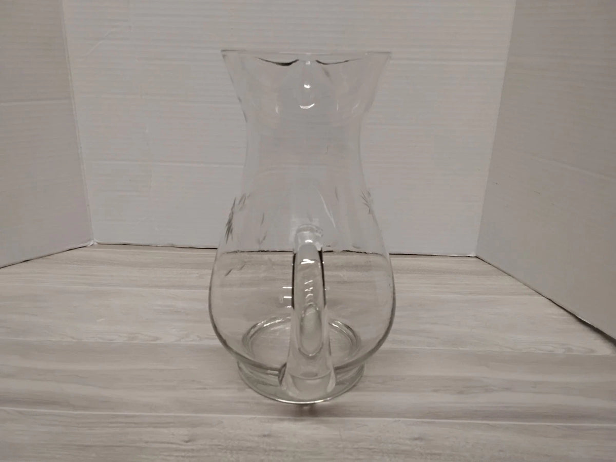Vintage Princess House "Heritage" Pattern Cut Crystal Water / Iced Beverage