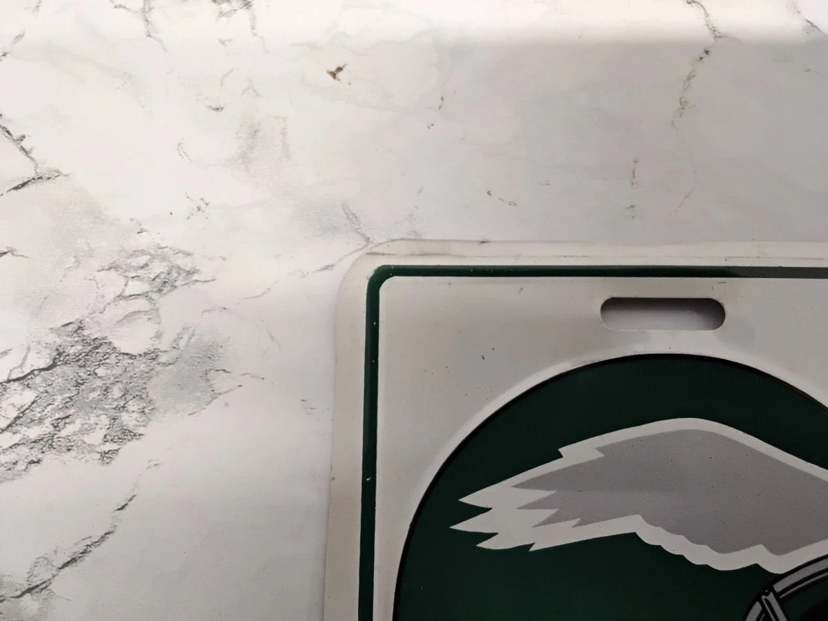 Vintage 1993 Philadelphia Eagles Metal License Plate Novelty Car Tag Team NFL