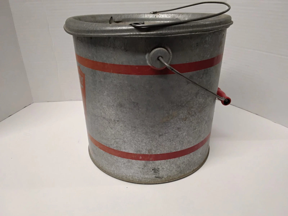 Antique 1950s Live Bait/ Minnow Bucket