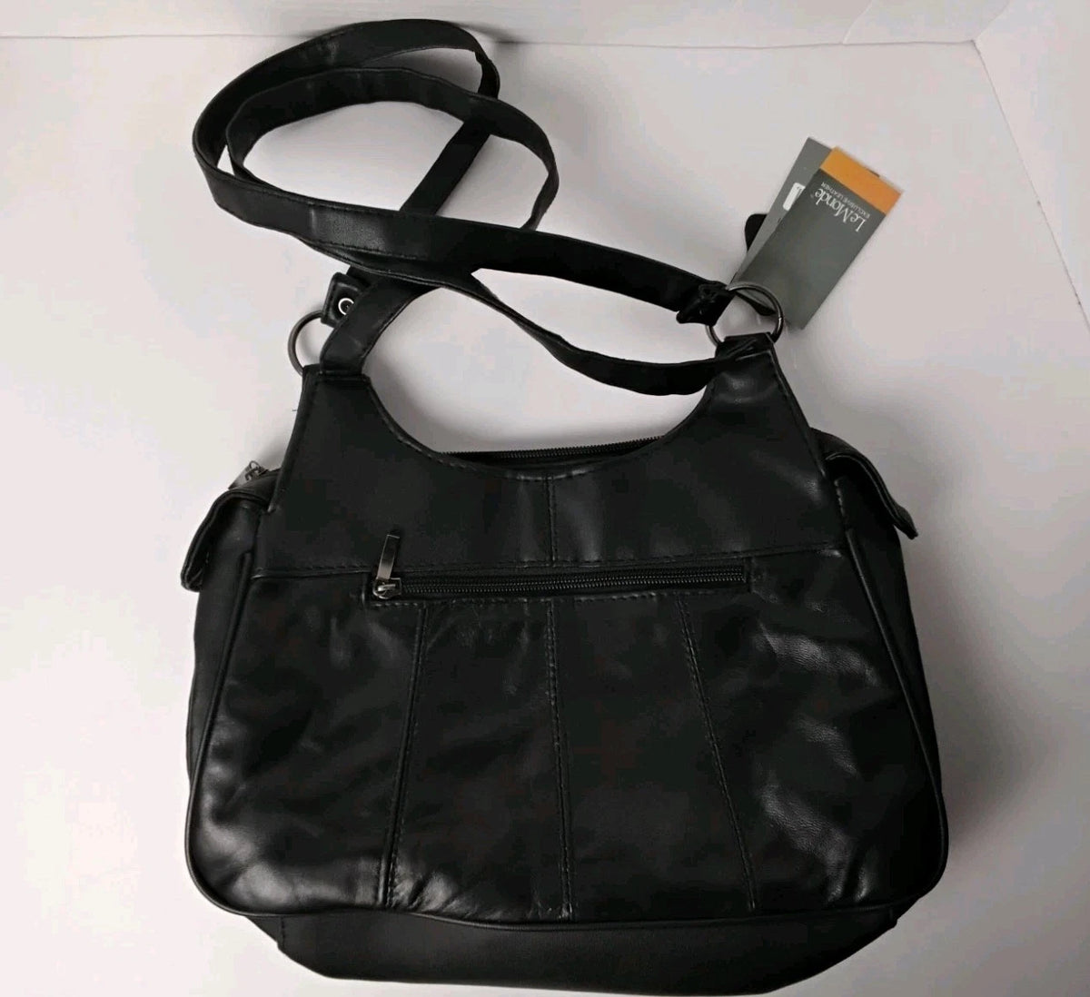New Le Monde Leather Purse With Tags