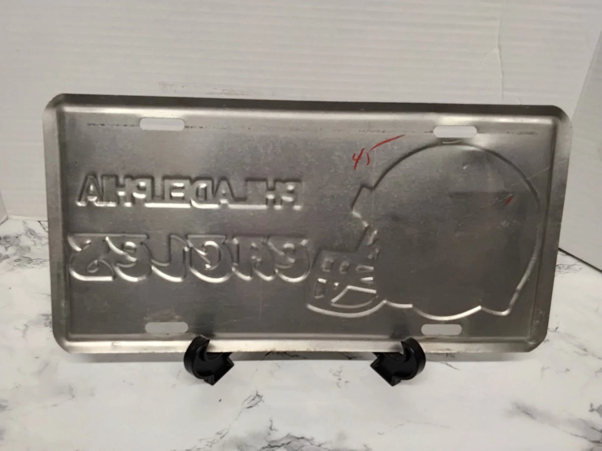 Vintage 1993 Philadelphia Eagles Metal License Plate Novelty Car Tag Team NFL