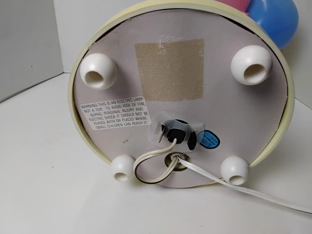 Vintage Dolly Toy Co Nursery Lamp Teddy Bear Night Light