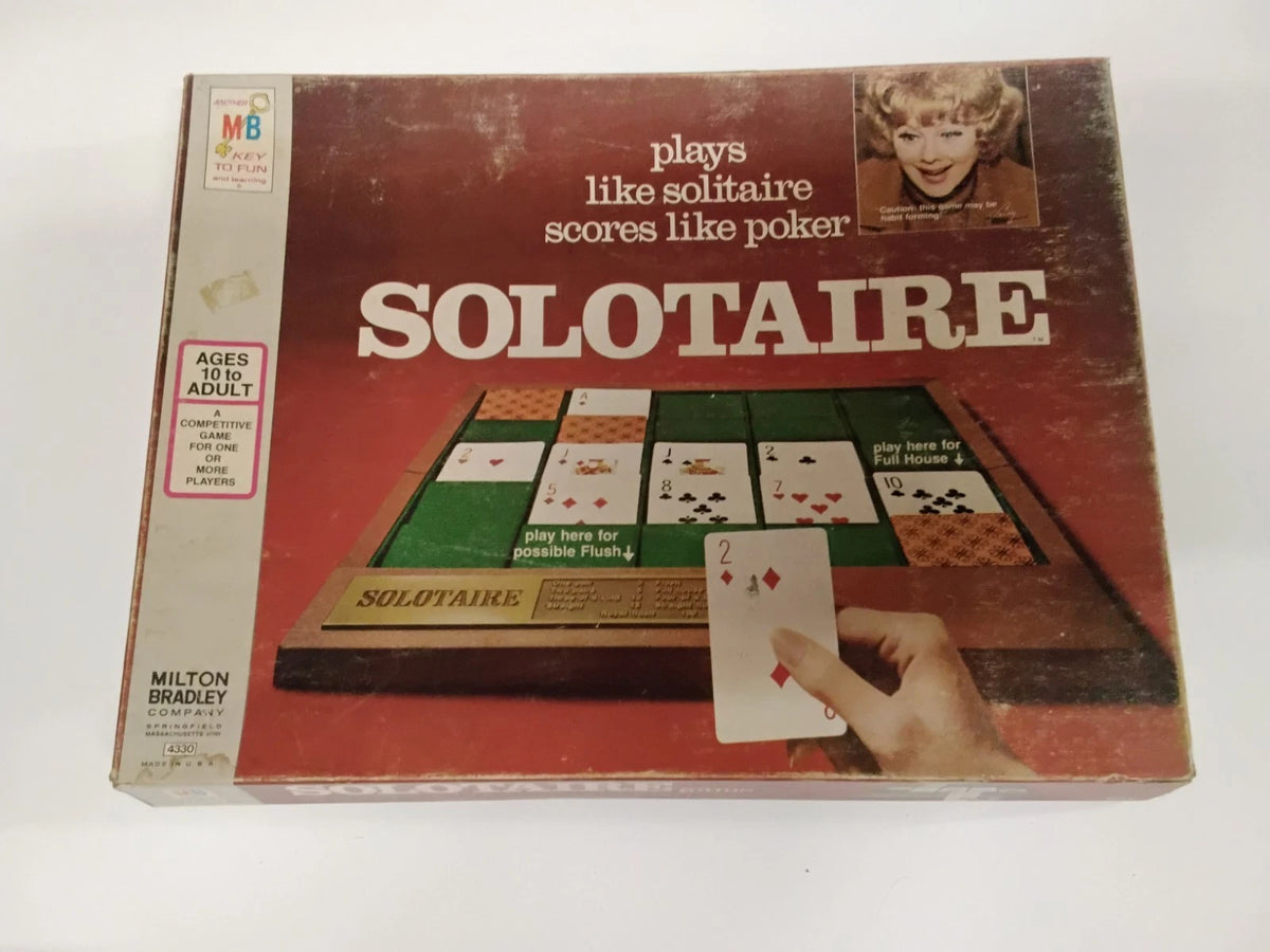 1973 Milton Bradley Lucille Ball SOLOTAIRE Card Game Complete Set