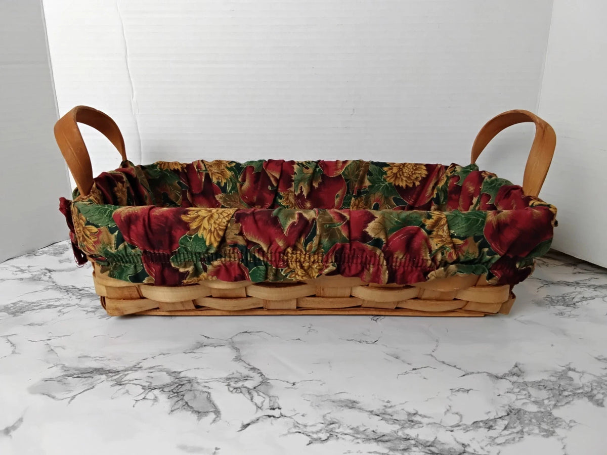Vintage Farmhouse Wooven Basket