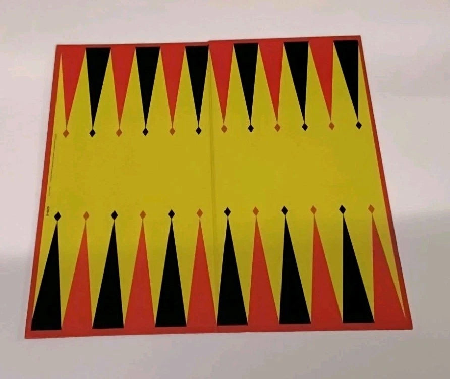 1973 Milton Bradley Backgammon Acey-Deucy Board Game  Complete Set