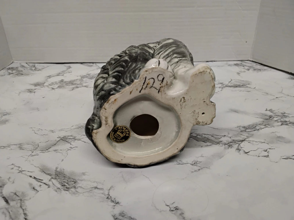 Vintage MCM Wales Japan Ceramic Cat Statue Figurine